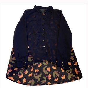 Anthropologie Maeve Blue Tunic - Women’s Size 4